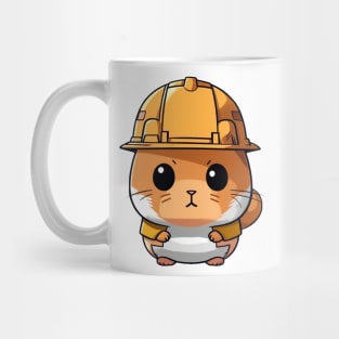 Construction Hamster Mug